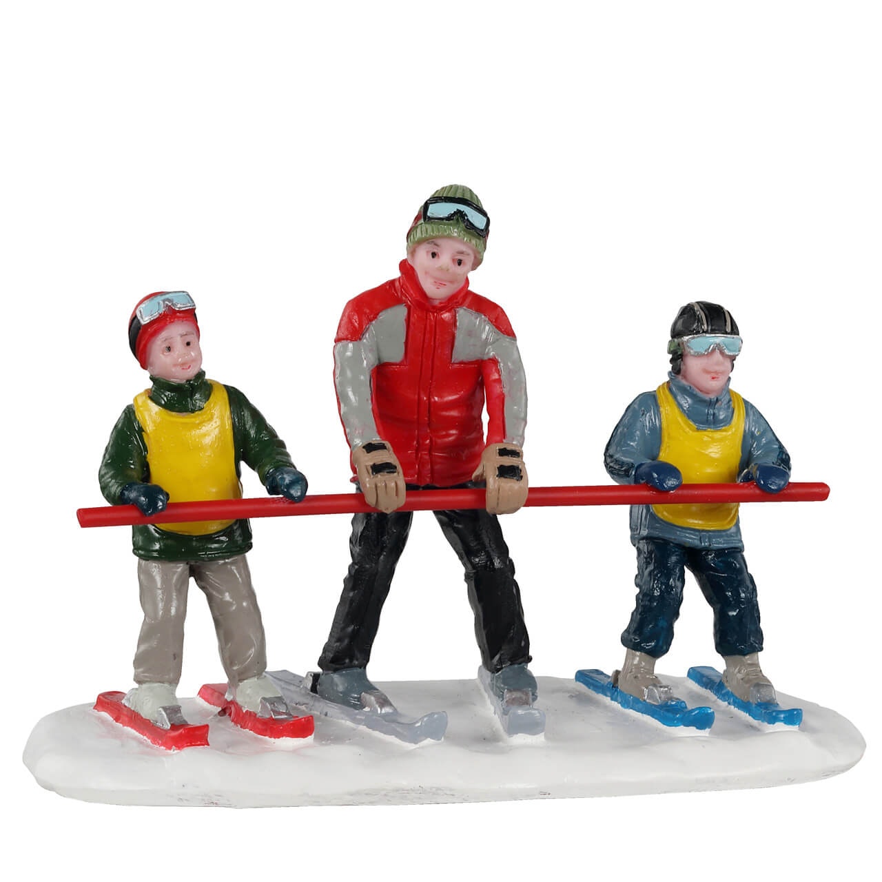 Фигурка «Начинающие лыжники»